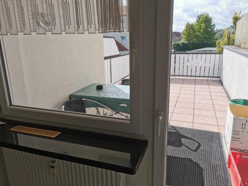 Μπαλκόνι ή βεράντα στο XL Apartment Rödermark 4SZ