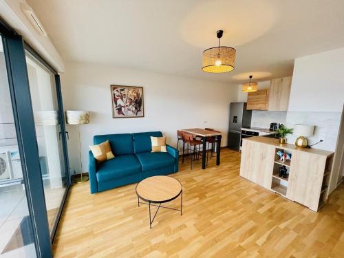 Ajaccio T2 grand standing neuf vue mer centre-ville & plages