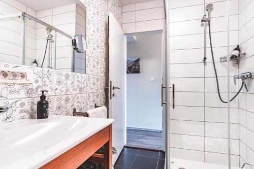 Koupelna v ubytování Apartment Zagreb Deluxe