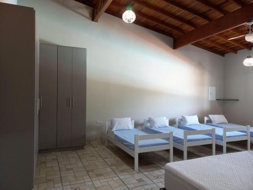 Ruang duduk di Chacara com piscina e muito lazer em Jarinu SP