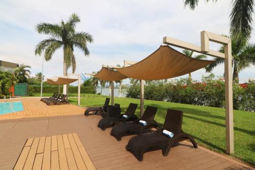 Bazén v ubytování Holiday Inn Express - Tuxpan by IHG nebo v jeho okolí