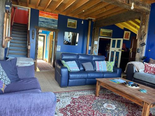 Χώρος καθιστικού στο Kaikoura, Cubby House Stay