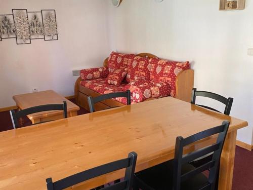 3 pièces pour 6 pers avec balcon, parking, et wifi à Orcières-Merlette - FR-1-636-216