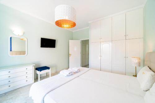 Katil atau katil-katil dalam bilik di St Nicholas B10Beach Superior One I