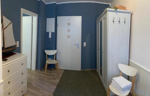 Koupelna v ubytování Ferienwohnung Engelke