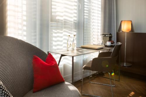 Et opholdsområde på Bergen Børs Hotel