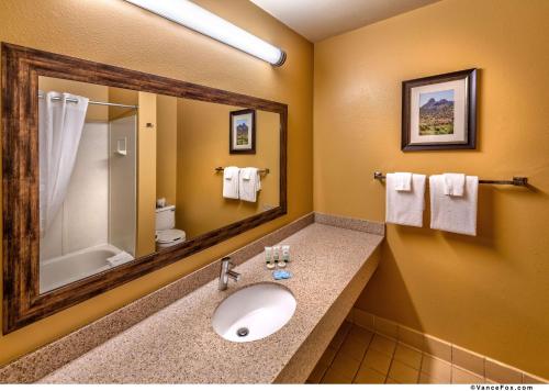 Ένα μπάνιο στο SureStay Hotel by Best Western Lovelock