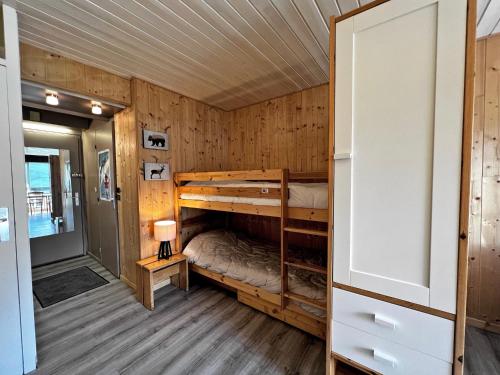 Aiguille Verte 28 - Studio avec vue emeletes ágyai egy szobában