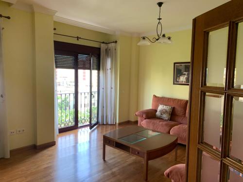 Posezení v ubytování RAMBLA CENTRO - Apartamento excepcional en el corazón de Almería