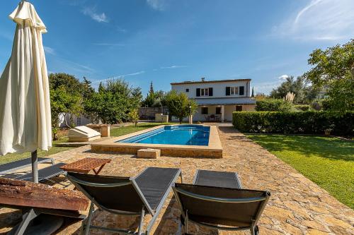 Villa Las Palmeras para 4 personas cerca del pueblo de Pollensa