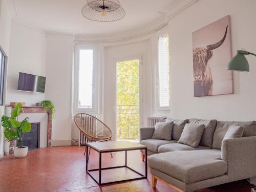 Χώρος καθιστικού στο Le Loft - Appartement moderne en centre ville