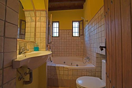 Koupelna v ubytování Villa La Torre Rocabella