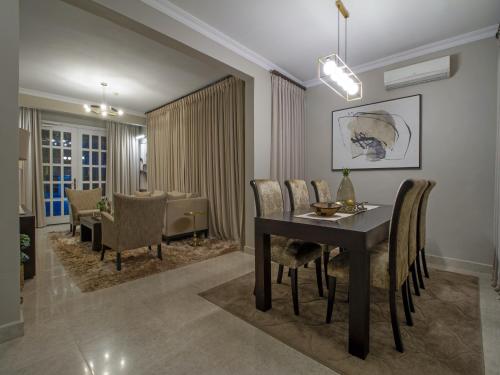 Posezení v ubytování Alvanti Residences