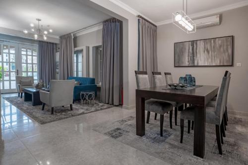 Posezení v ubytování Alvanti Residences