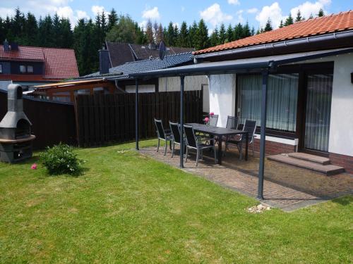 Zahrada ubytování Ferienhaus am Wald - Einzelstandort mit Wallbox