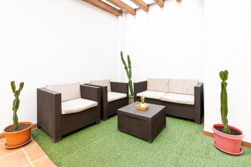 Posedenie v ubytovaní San Rafael 1 Apartments