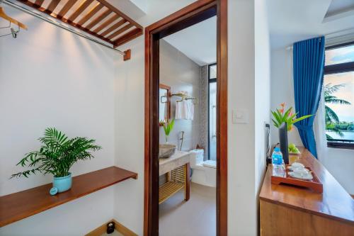Koupelna v ubytování Sands River Hoi An Villa