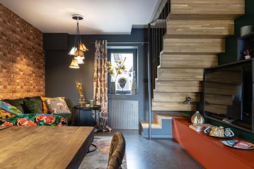 Posezení v ubytování Chambre D'hôtes Chez Dom