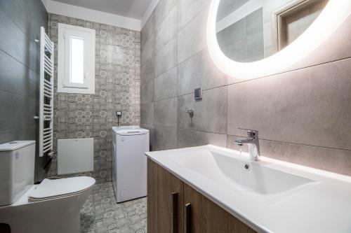Koupelna v ubytování Onar House