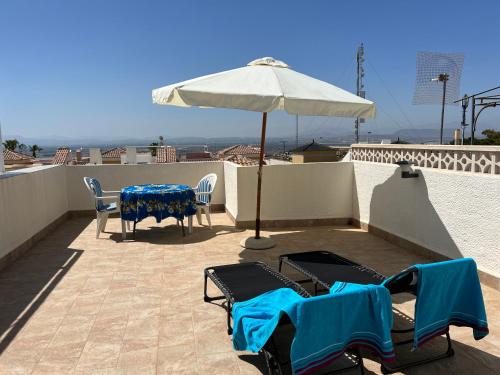 Top-floor apartment with 65 m2 sun terrace