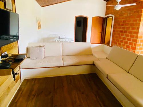 TV a/nebo společenská místnost v ubytování Paraty Hotel Fazenda & Spa