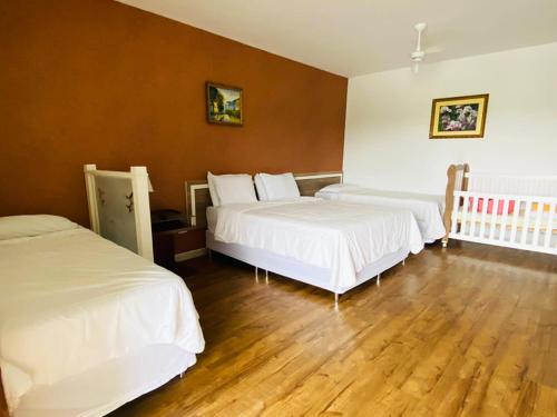 Postel nebo postele na pokoji v ubytování Paraty Hotel Fazenda & Spa