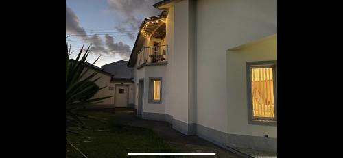 a view of an alley between two buildings at Mountain and Ocean View in Água de Alto