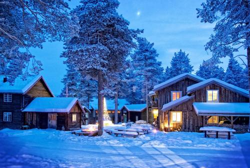 Herangtunet Boutique Hotel om vinteren