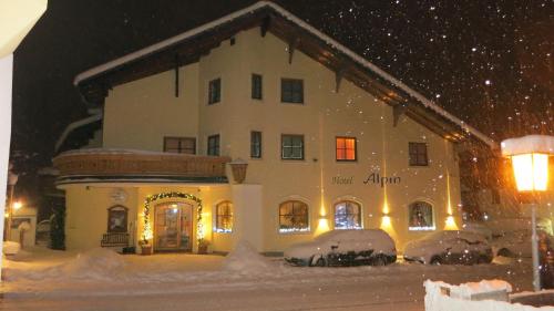Hotel Alpin v zimě