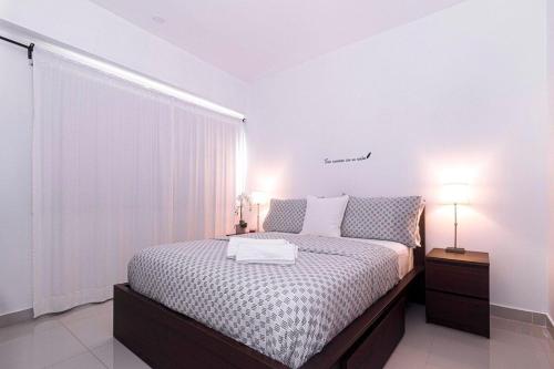 Postel nebo postele na pokoji v ubytování La D 7D Refa Luxury Vip