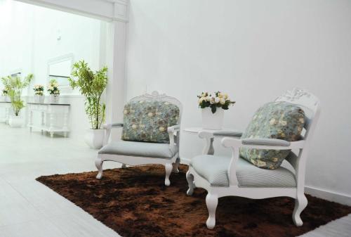 Ruang duduk di Hotel Oma Zita