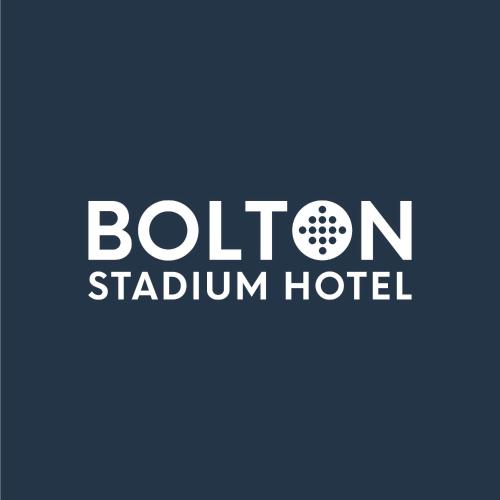 a hotel sign with the words bolon stolith hotel at The Bolton Stadium Hotel, a member of Radisson Individuals in Bolton