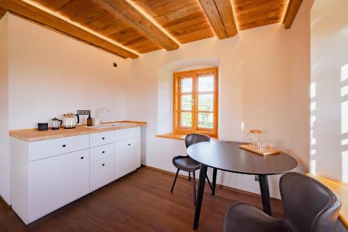 Una cocina o zona de cocina en Kamenka U Babi