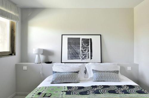Ein Bett oder Betten in einem Zimmer der Unterkunft Ideal for meeting with family or friends