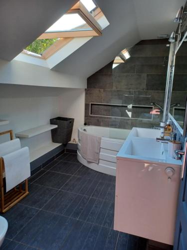 Kúpeľňa v ubytovaní La maison d'adèle