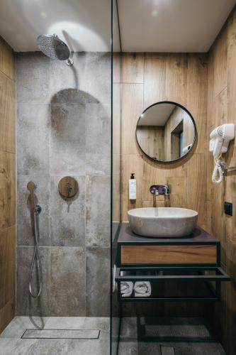 Ένα μπάνιο στο Iglika Hotel & Villas Borovets