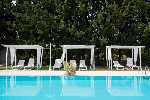 Πισίνα στο ή κοντά στο Masseria Montepaolo Dimora di Charme