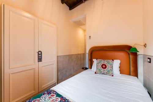 Letto o letti in una camera di Habitat Monti