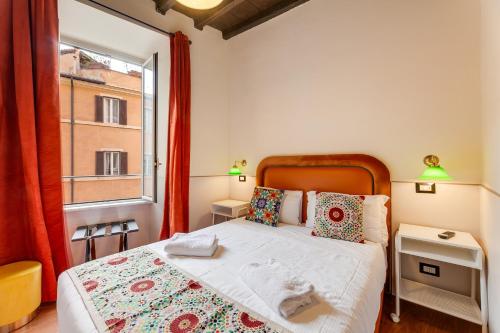 Letto o letti in una camera di Habitat Monti