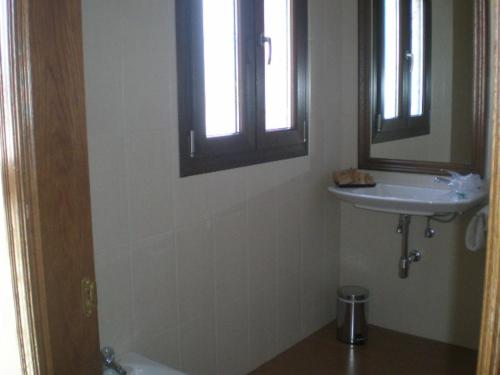 Bilik mandi di La Casona de Lazúrtegui