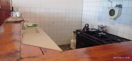 Nhà bếp/bếp nhỏ tại Hostel San Gregorio