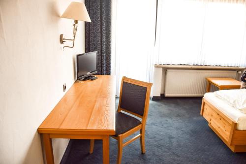 TV/Unterhaltungsangebot in der Unterkunft Hotel Bergwiesen - Zimmer mit Balkon oder Terasse