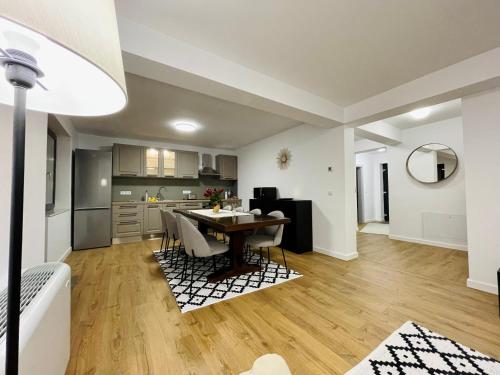 Dapur atau dapur kecil di Hermes Guest House