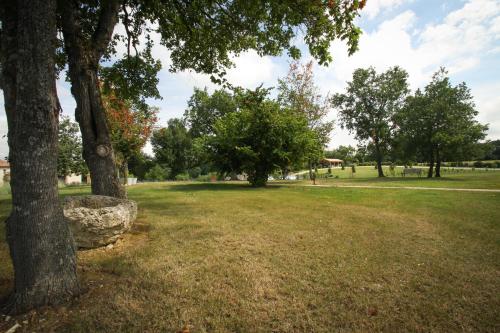Κήπος έξω από το Chambres d'hôtes Domaine de Nazère