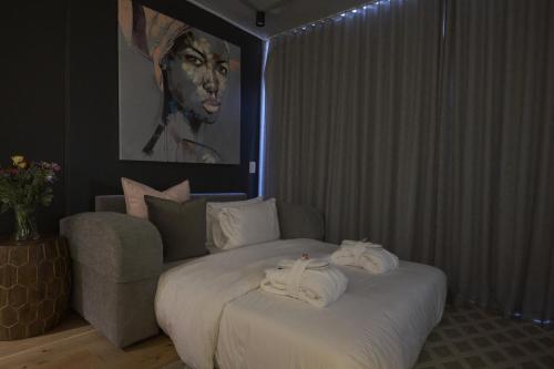 Cama o camas de una habitación en Urban Elephant. The Docklands