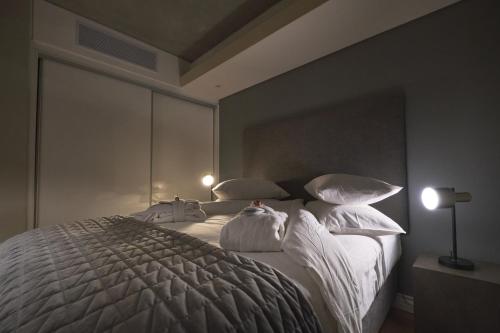 Cama o camas de una habitación en Urban Elephant. The Docklands