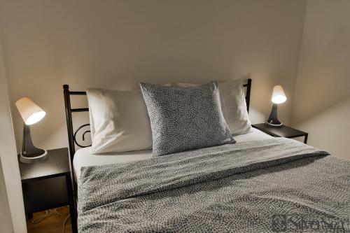 Krevet ili kreveti u jedinici u okviru objekta SilverSea Apartman