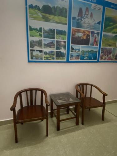Posezení v ubytování Hoàng Kiên Hotel