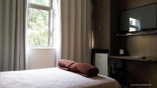 Postel nebo postele na pokoji v ubytování VIP OFFICE 502