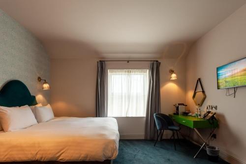 Postel nebo postele na pokoji v ubytování House Bedrooms Dublin